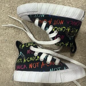 CONVERSE Kids Multicolor High-Top Sneakers Size 4